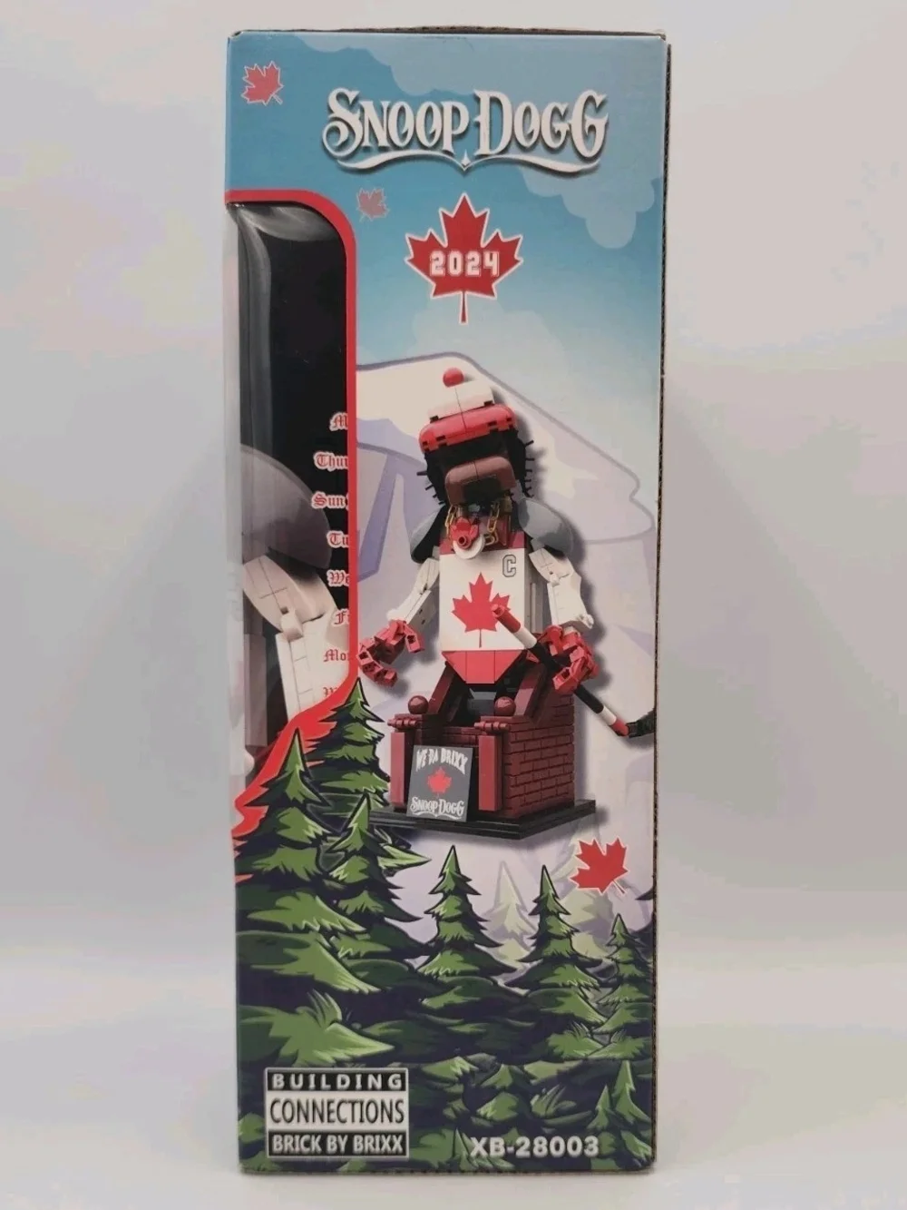 We Da Brixx Snoop Dogg 354 Pc. Cali To Canada Building Set